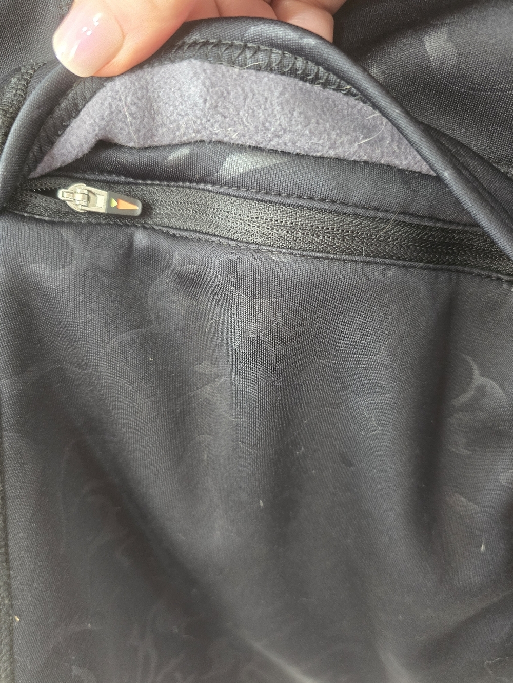 Kerrits Flex Equestrian Jacket Full Zip Mockneck Riding Embossed Black Size XL - Picture 11 of 15